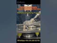 Van bi cacbua vonfram - Quy trình ép cơ học