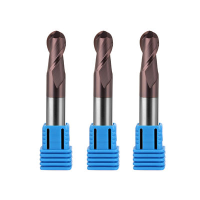 Máy phay lỗ CNC Tungsten cacbua 2mm 12mm 6mm 200 mm 6 Máy phay mũi bi