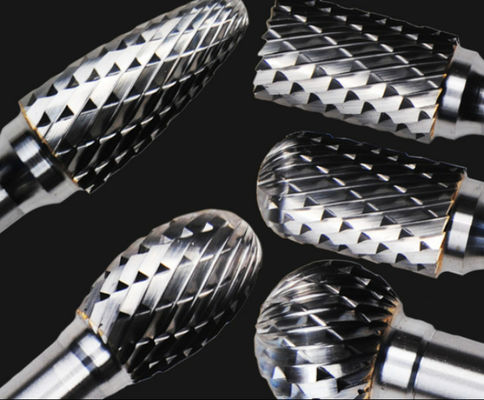 Máy vòng bi quay Vonfram cacbua Burr Hình nón Cây Chống mài mòn