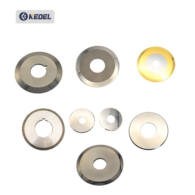 Coated Metal Cutting Knife Metal Material Slitting Blade High Precision and High Wear Resistance Carbide Industrial Blade