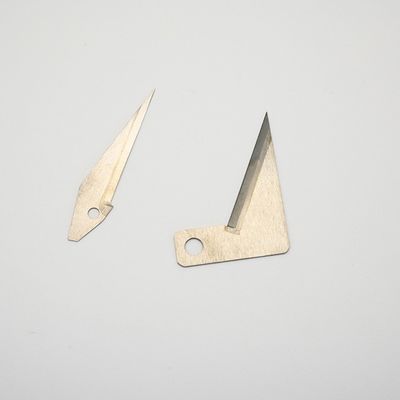 Tùy chỉnh xi măng Tungsten Carbide hợp kim tam giác lỗ duy nhất vị trí Blade vải phim cắt máy công nghiệp dao