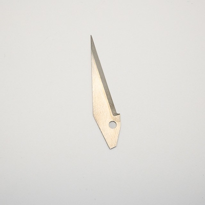 Custom Cemented Tungsten Carbide Alloy Triangle Single Hole Positioning Blade Fabric Film Slitting Industrial Machine Knife
