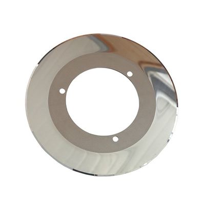 Bảng giấy lợp tungsten carbide được tùy chỉnh cắt dọc Blade tròn phù hợp để cắt bìa giấy lợp