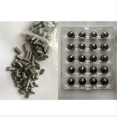 Đơn vị thạch kim Tungsten Carbide hợp kim hình trụ trên cùng nút nhăn răng cho khoan bit YG8 YG9 YG11 YG13