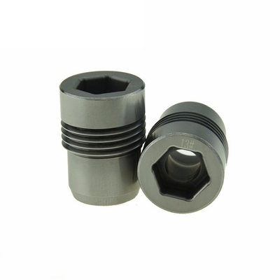 Vòi phun cacbua vonfram YG8 đường kính lỗ 12.7mm cho mũi khoan PDC với độ xốp A02 và màu đen