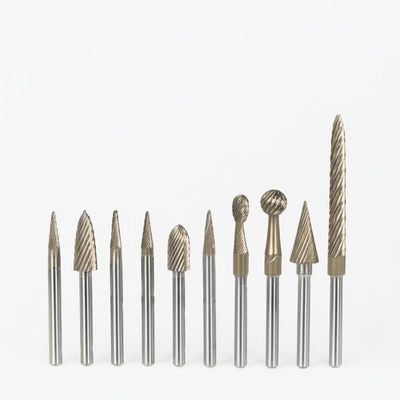 14 Vòng quay 3mm 6mm 1 "Đường kính Kết thúc Cắt Carbide Vòng quay Mũi khoan móng tay