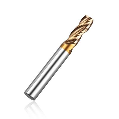 Đánh bóng Hrc55 20mm Tungsten Carbide 6mm End Mill 4 Flute Cnc Bit 6mm