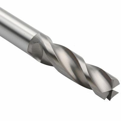 1/4 inch CNC Solid Down Cut Brazed Tungsten Carbide End Mill Gia công gỗ