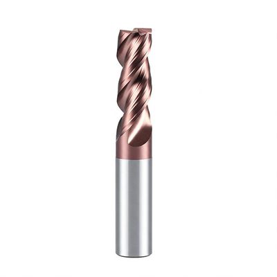 Vuông 1mm 4mm 40mm Tungsten Carbide End Mill 2 sáo