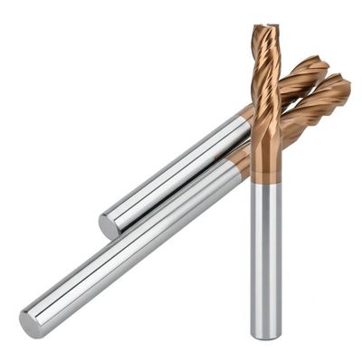 Máy phay lỗ CNC Tungsten cacbua 2mm 12mm 6mm 200 mm 6 Máy phay mũi bi