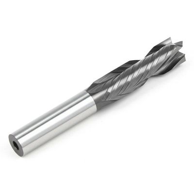 Hrc55 Carbide rắn 1/4 "2 4 Sáo Gia công phẳng hình vuông cuối Máy cắt Bit