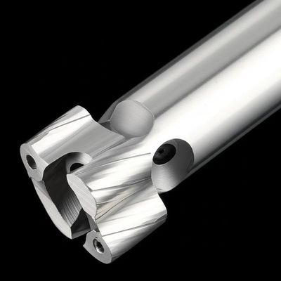 Hrc 45 Reverse Flute Carbide Hoàn thiện máy cắt 40mm Loại chuôi 16mm