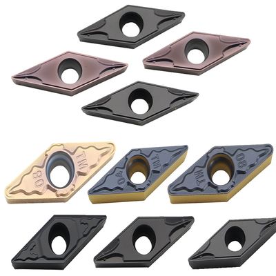 Đặt VCMT CNC được thiết kế chính xác với góc 35 ° V và góc 7 ° C để cắt hợp kim nhiệt độ cao