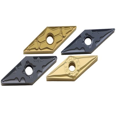 VNMG Mô hình CNC chèn với rãnh phá vỡ chip hai mặt cho xử lý tự động