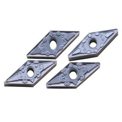 VNMG Mô hình CNC chèn với rãnh phá vỡ chip hai mặt cho xử lý tự động