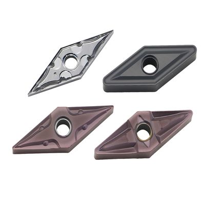 VNMG Mô hình CNC chèn với rãnh phá vỡ chip hai mặt cho xử lý tự động