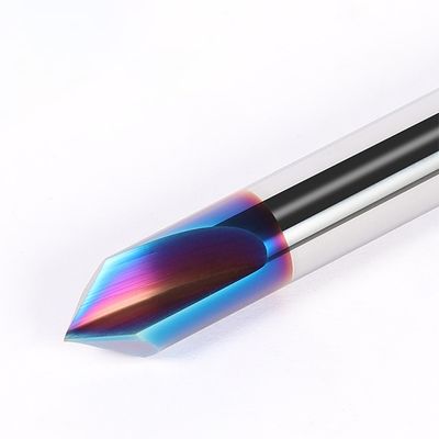 65° 2 Flute Chamfering Tool with 90° Angle Tungsten Carbide Milling Cutter cho thép không gỉ