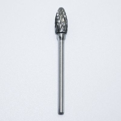 Khả năng hoạt động mạnh mẽ Khả năng chống nhiệt đáng tin cậy loại H Carbide Rotary Burr cho máy xay kim loại tốc độ cao
