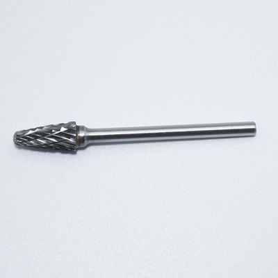 3mm loại L chính xác cao sáng không phủ Carbide Rotary Burr cho gia công kim loại