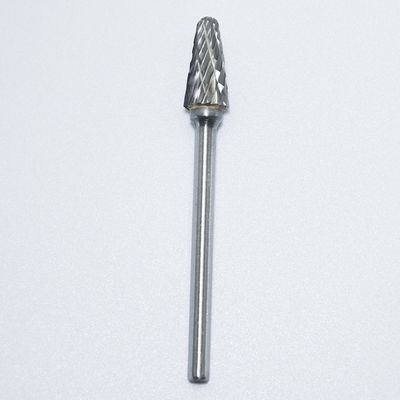 3mm loại L chính xác cao sáng không phủ Carbide Rotary Burr cho gia công kim loại