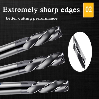 4 Sáo Tungsten Carbide End Mill