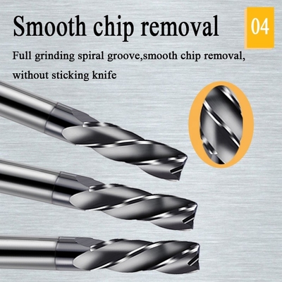 4 Sáo Tungsten Carbide End Mill