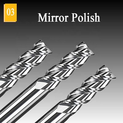 1mm CNC Tungsten Carbide End Mill Hrc55 Nhôm End Mill Mills Công cụ cắt