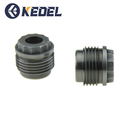 Mũi khoan khai thác than Đầu phun hợp kim lục giác bên trong cho bit PDC