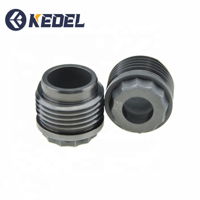 Mũi khoan khai thác than Đầu phun hợp kim lục giác bên trong cho bit PDC