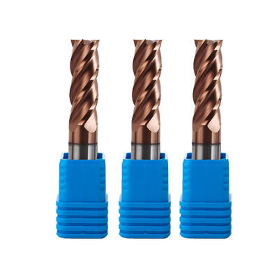 4 Máy cắt có thể lập chỉ mục Flute Carbide phẳng D10 Hrc45 Hrc55 Hrc65 Máy nghiền kết thúc rắn
