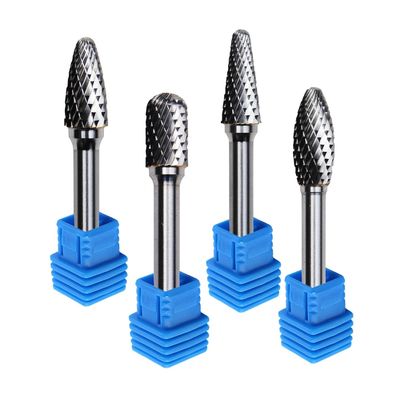 14 Bộ trục dài Bộ trục quay Carbide 3mm để đánh bóng