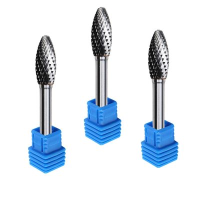 14 Bộ trục dài Bộ trục quay Carbide 3mm để đánh bóng