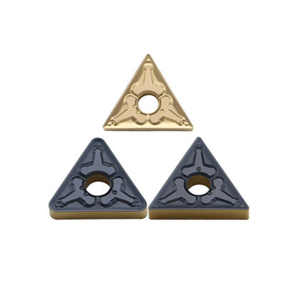 Kim loại TNMG 160404 Dụng cụ tiện Vonfram Chèn cacbua cho máy tiện