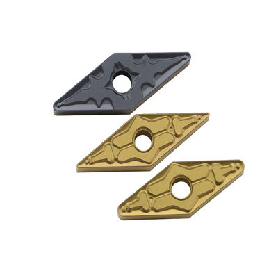 Cắt nhanh VNMG1604 Chèn cacbua ngoài tiện CNC để gia công thép