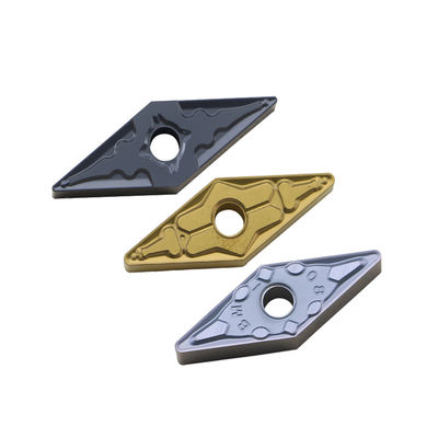 Cắt nhanh VNMG1604 Chèn cacbua ngoài tiện CNC để gia công thép