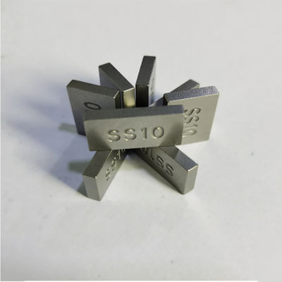 20x12x3 15x10x5 Tungsten Carbide Brazed Mẹo SS10 cho đá mỏ