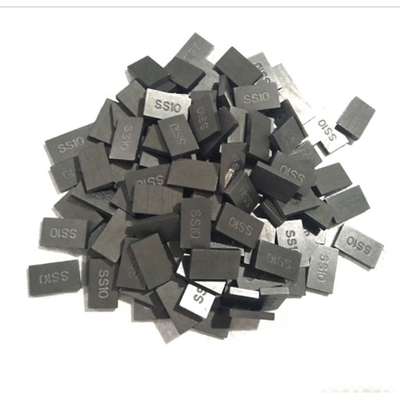 20x12x3 15x10x5 Tungsten Carbide Brazed Mẹo SS10 cho đá mỏ